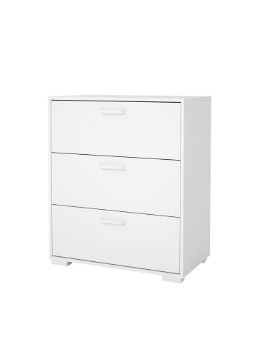 ebuy24 Kommode Sofia Weiß 71 x 40 cm