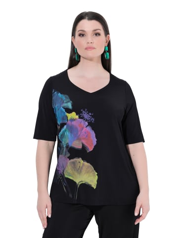 Ulla Popken Shirt in schwarz