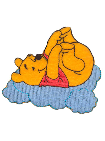 Disney Winnie Puuh WolkenApplikation Bügelbild inGelb