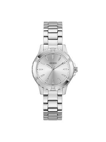 Guess Quarzuhr GW0948L6 in silber