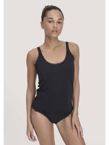 Hessnatur Tanktop in schwarz