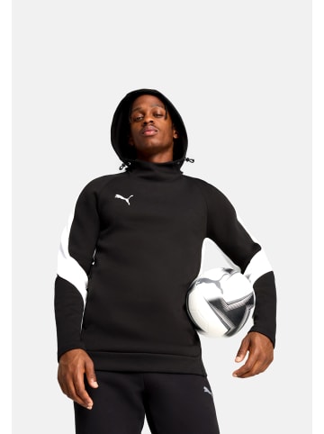 Puma Sweatshirt 'teamEVOSTRIPE' in schwarz
