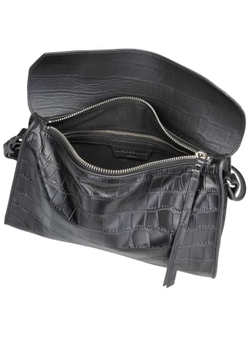 LIEBESKIND BERLIN Bodybag Lora New Croco in Black