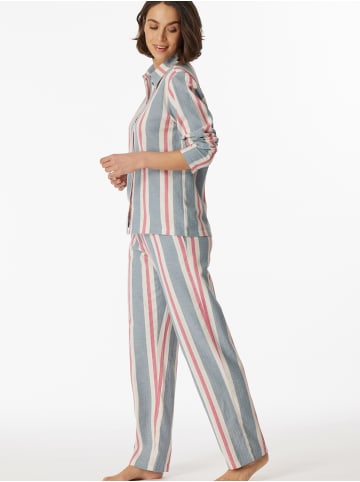 Schiesser Pyjama Selected Premium in multicolor