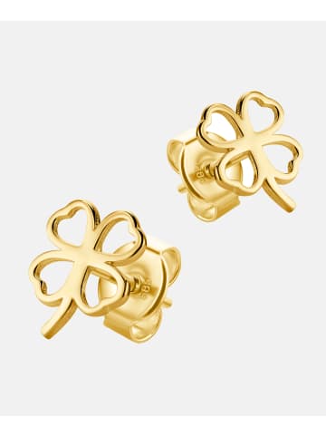 Diamant L'éternel Ohrringe aus 585 Gelbgold