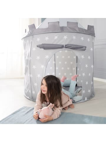 roba Spielzelt 'Ritterburg' - Spielhaus aus Stoff - inkl. Tasche - Beige