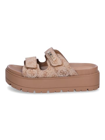 Guess Shoes Pantolette Faxon2 in Beige Braun