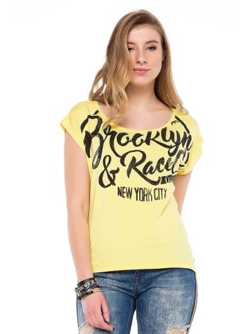 Cipo & Baxx T-Shirt in Yellow