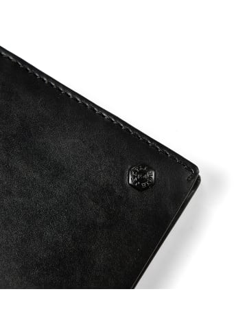 Jekyll & Hide Geldbörse RFID Schutz Leder 12 cm black