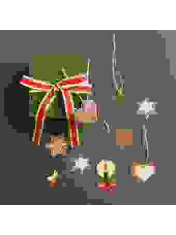 Rico Design Nonbook - Bastelset Adventskalender "Weihnachtsmarkt" FSC MIX