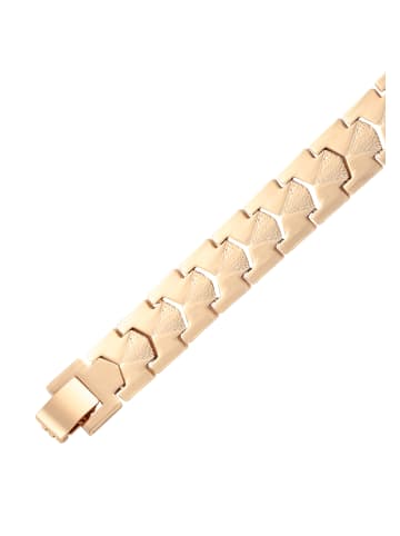 faina Women Segmented Link Bracelet in Rose Gold