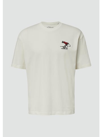 s.Oliver T-Shirt in 03D4_creme