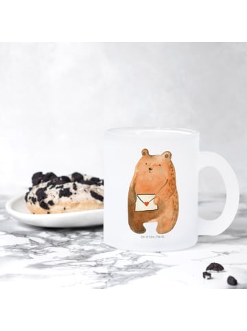Mr. & Mrs. Panda Tee Tasse Bär Liebesbrief ohne Spruch in Transparent