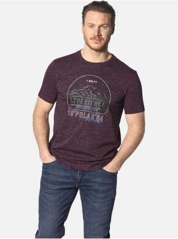 Jan Vanderstorm T-Shirt PERDALSON in lila melange