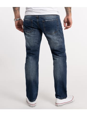 Rock Creek Jeans Straight Cut in Blau