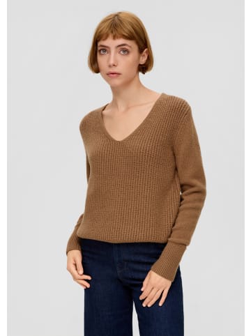 s.Oliver Strickpullover in 8469_zimt