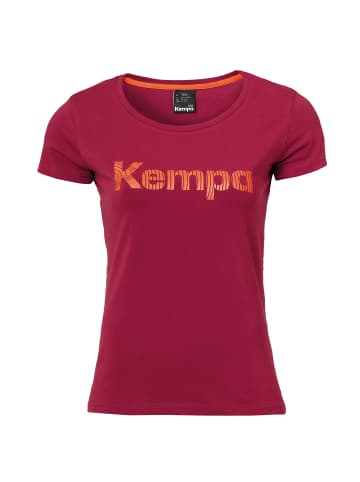 Kempa Shirt GRAPHIC T-SHIRT GIRLS in deep rot