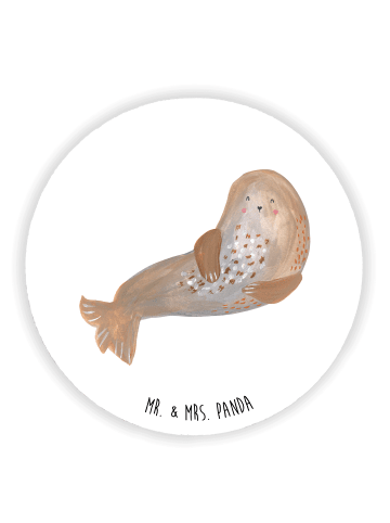 Mr. & Mrs. Panda magnet Robbe Lachen ohne Spruch in Weiß