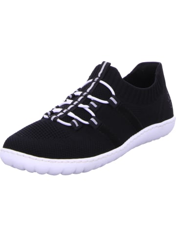 rieker Stoffslipper in schwarz