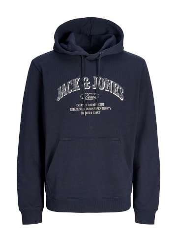 JACK & JONES PLUS Kapuzenpullover in Navy Blazer