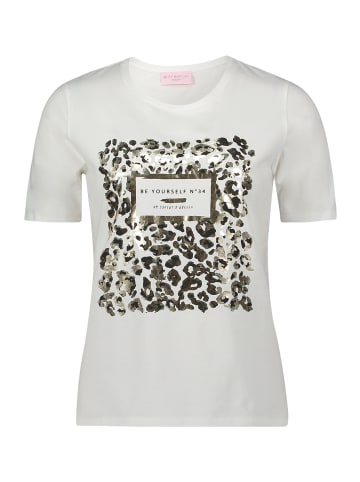 Betty Barclay Basic Shirt mit Aufdruck in Patch White/Black