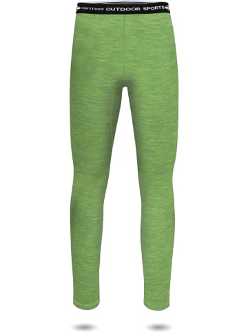 Normani Outdoor Sports Kinder Merino Unterhose Mackay in Grün
