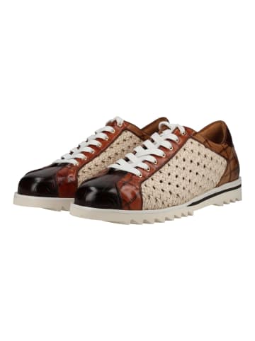 MELVIN & HAMILTON Halbschuhe in Braun/Beige