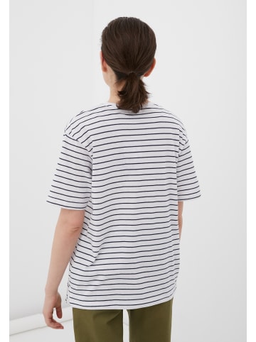 Finn Flare T-Shirt Streifen in white