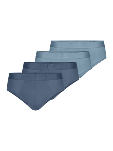 Sloggi Slip / Unterhose SLG Base Soft in Blue-light combination