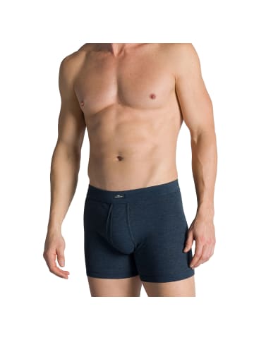 Götzburg Boxershorts 2er Pack in Navy / fein geringelt