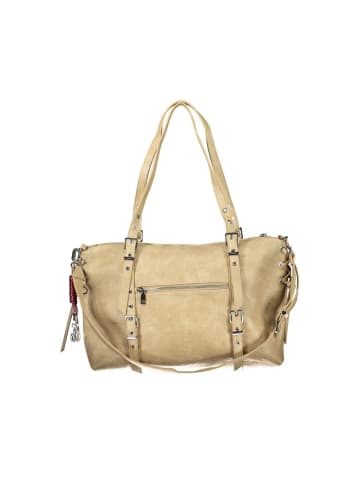 Desigual Beige Damen Tasche aus Polyurethan