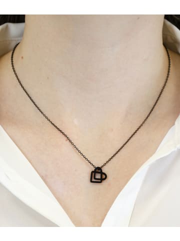 LIEBESKIND BERLIN Halskette Keep Loving in schwarz