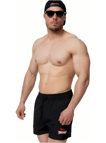 Lonsdale Short "Kilstay" in Schwarz