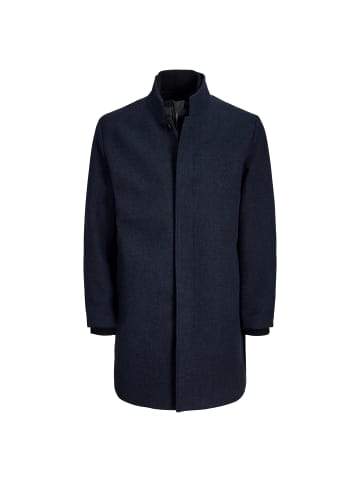JJEMELTON Wool Blend Coat in Dunkelblau