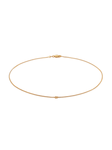 Elli Halskette 375 Gelbgold Astro, Sterne in Gold