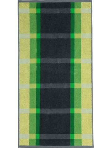 Erwin Müller Frottier, Jacquard Duschtuch in grün