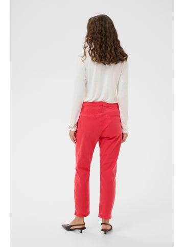 CULTURE Casual Hose CUbrita Regular fit in Tomato