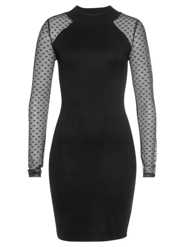 Melrose Strickkleid in schwarz