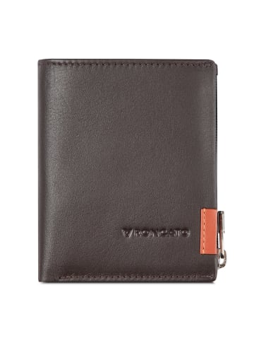 Roncato Monaco Geldbörse RFID Schutz Leder 8 cm in brown