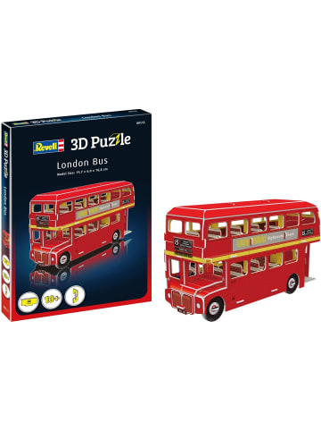 Revell 3D Puzzle - London Bus (66 Teile) in rot