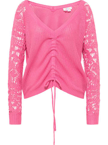 IZIA Damen Strickpullover in Pink