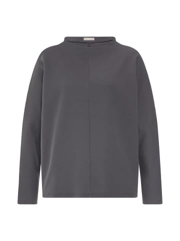 Hanro Sweatshirt Easy Wear in dark sesame