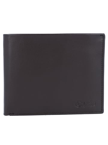 Esquire New Silk Geldbörse Leder 12 cm braun