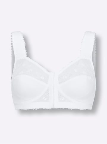 WITT WEIDEN Vorderverschluss-BH ohne Bügel in weiß