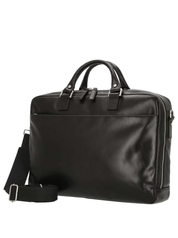 PICARD Buddy - Aktentasche 15" 42 cm Büffelleder (schwarz) in schwarz