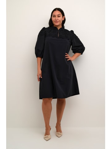 KAFFE curve Kleid KCjas A-shape in Black Deep
