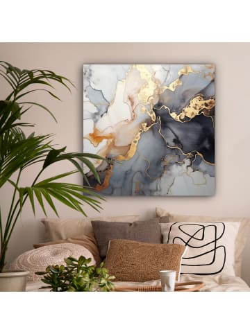 MuchoWow Leinwand Bilder Abstrakte Formen