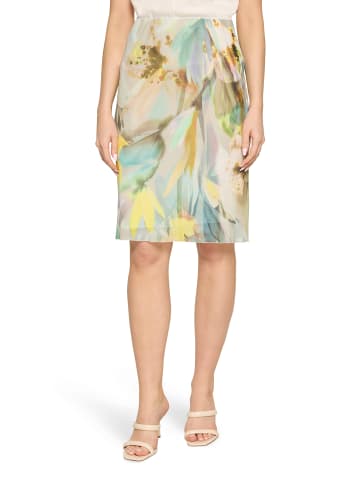 Betty Barclay Midirock mit Gummizug in Mint/Nature