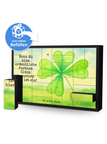 Mr. & Mrs. Panda Adventskalender Zum Befüllen Blume Kleeblatt De... in Weiß