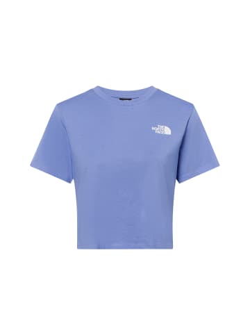 The North Face T-Shirt Simple Dome Cropped in flieder weiß - 0003
